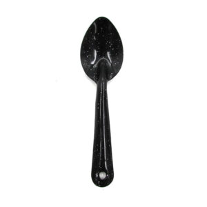 Black Enamel Spoon